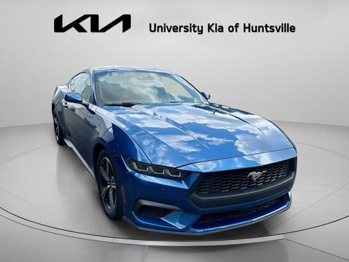 Atlas Blue Metallic 2024 Ford Mustang EcoBoost