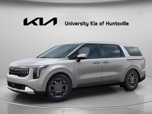 Ivory Silver 2026 Kia Carnival Hybrid EX