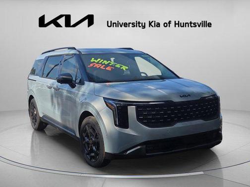 Ivory Silver 2026 Kia Carnival Hybrid SX Prestige