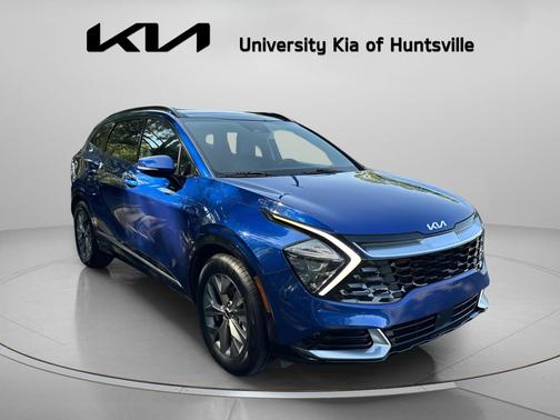 Sapphire Blue 2023 Kia Sportage SX