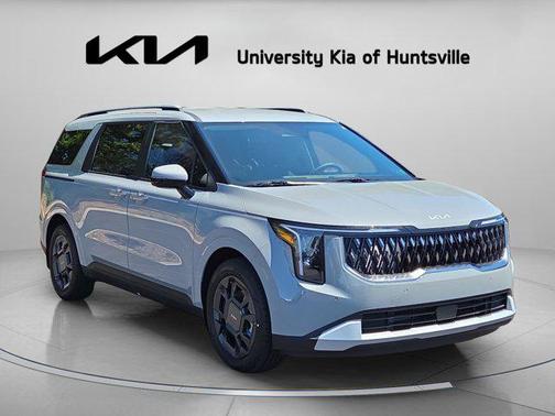 Ceramic Silver 2026 Kia Carnival Hybrid EX