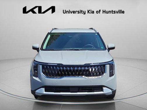 Ceramic Silver 2026 Kia Carnival Hybrid EX
