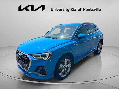 Turbo Blue 2020 Audi Q3 45 S line Premium Plus