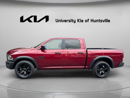 Delmonico Red Pearlcoat 2024 RAM 1500 Classic Warlock Crew Cab 4x2 5'7' Box
