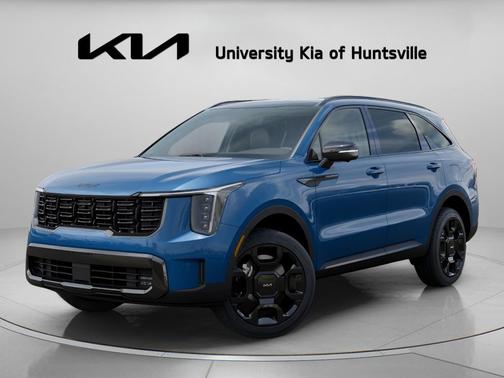 Mineral Blue 2026 Kia Sorento Hybrid SX Prestige