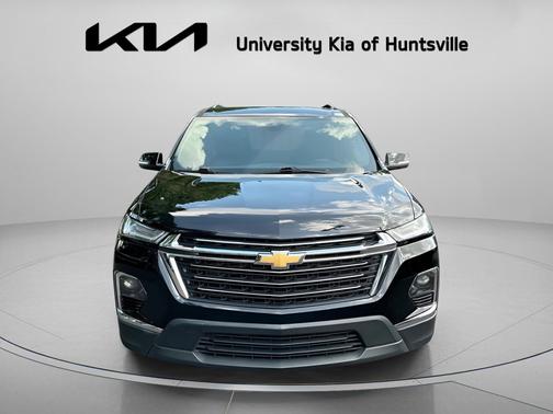 Mosaic Black Metallic 2022 Chevrolet Traverse LT Cloth