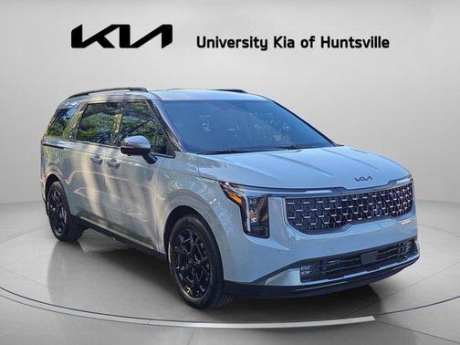 Ceramic Silver 2026 Kia Carnival Hybrid SX