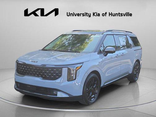 Ceramic Silver 2026 Kia Carnival Hybrid SX