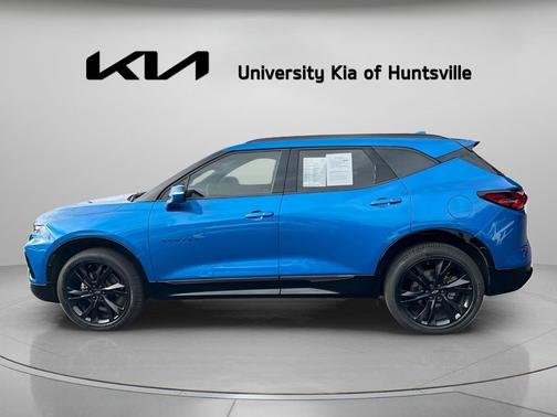 Bright Blue Metallic 2021 Chevrolet Blazer RS