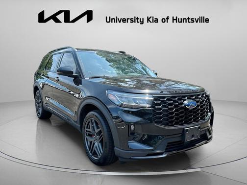 Black Metallic 2025 Ford Explorer ST-Line