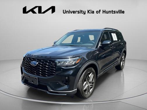 Black Metallic 2025 Ford Explorer ST-Line