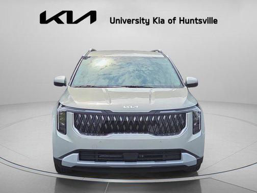Ivory Silver 2026 Kia Carnival Hybrid EX