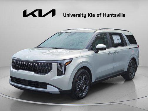 Ivory Silver 2026 Kia Carnival Hybrid EX