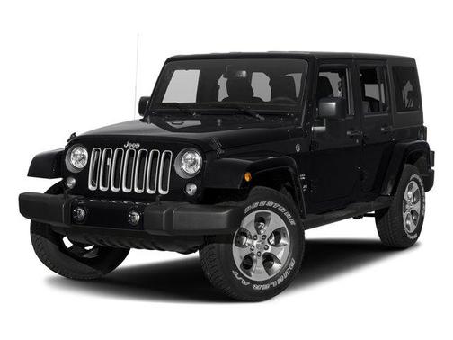 Black Clearcoat 2017 Jeep Wrangler Unlimited Smoky Mountain 4x4