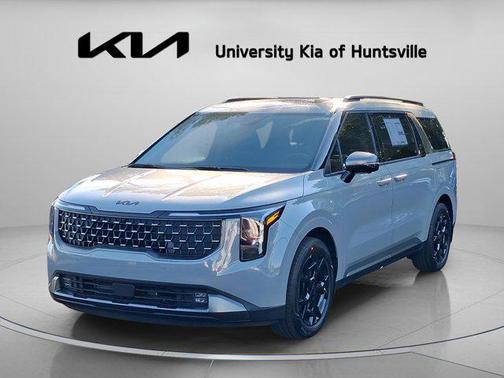 Ceramic Silver 2026 Kia Carnival Hybrid SX