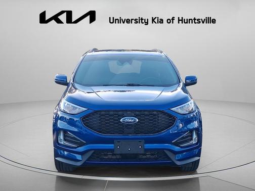 Atlas Blue Metallic 2022 Ford Edge ST Line