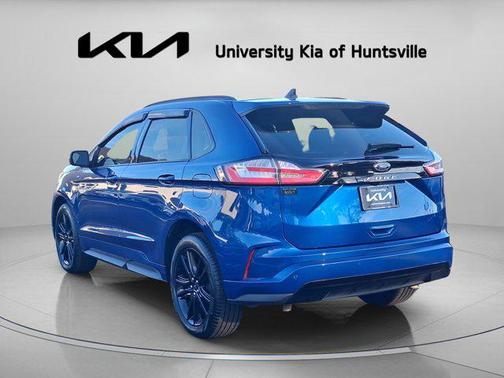 Atlas Blue Metallic 2022 Ford Edge ST Line