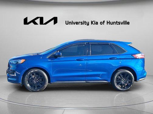 Atlas Blue Metallic 2022 Ford Edge ST Line