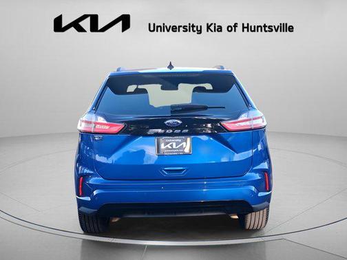 Atlas Blue Metallic 2022 Ford Edge ST Line