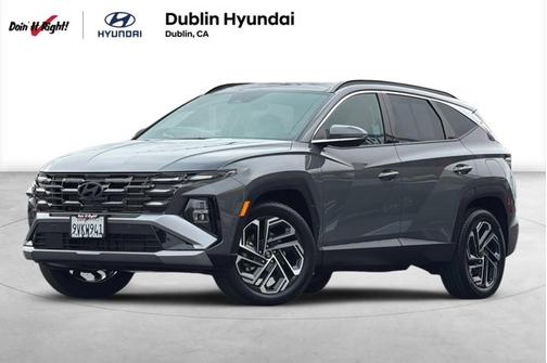 Gray 2025 Hyundai TUCSON Limited