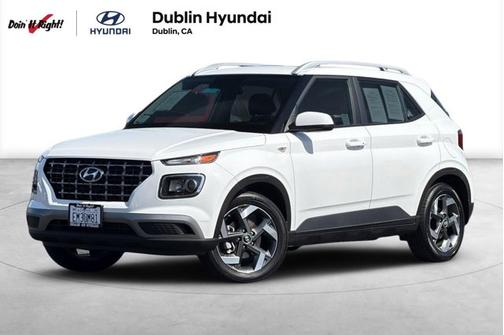White 2026 Hyundai VENUE SEL