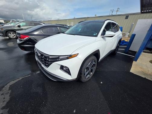 White 2023 Hyundai TUCSON Limited