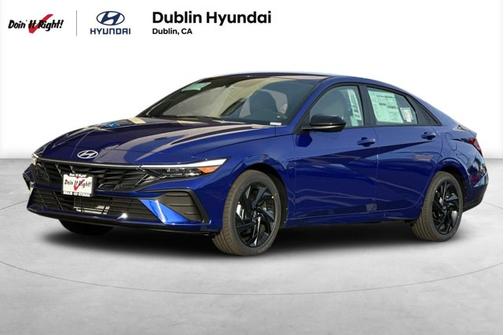 Blue 2026 Hyundai ELANTRA SEL Sport