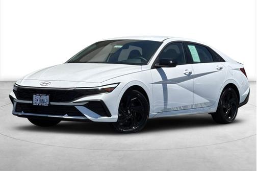 White 2026 Hyundai ELANTRA SEL Sport