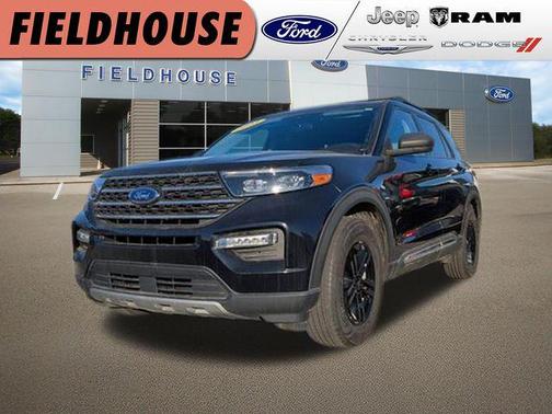 AGATE BLACK METALLIC 2023 Ford Explorer XLT