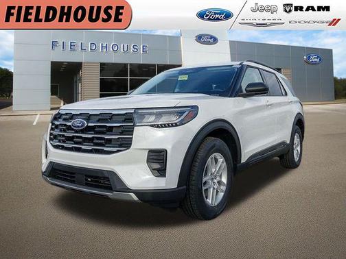 STAR WHITE MET TRI-COAT 2026 Ford Explorer Active