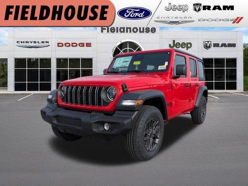 Firecracker Red Clearcoat 2026 Jeep Wrangler Sport S