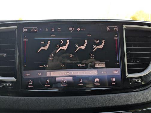 Brilliant Black Crystal Pearlcoat 2023 Chrysler Pacifica Touring L