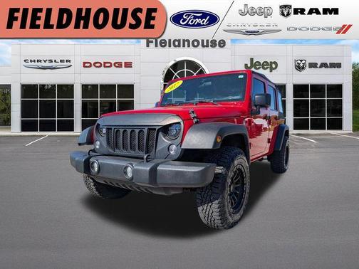Firecracker Red Clearcoat 2017 Jeep Wrangler Unlimited Sport