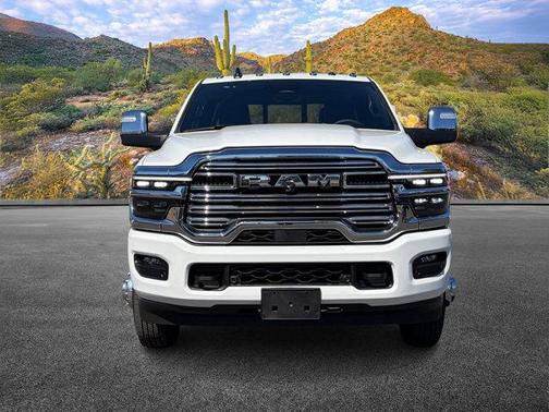 Bright White Clearcoat 2026 RAM 3500 Laramie Crew Cab 4x4 8' Box