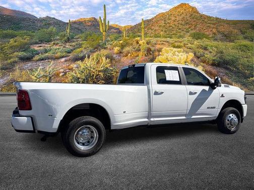 Bright White Clearcoat 2026 RAM 3500 Laramie Crew Cab 4x4 8' Box