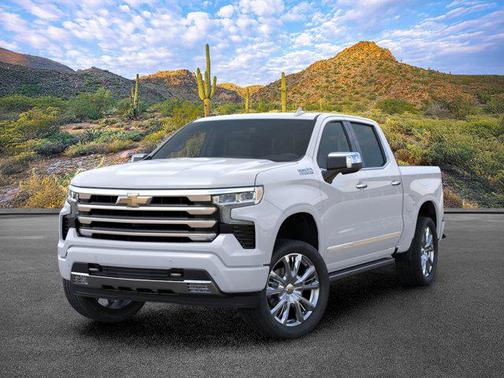 Polar White Tricoat 2026 Chevrolet Silverado 1500 High Country