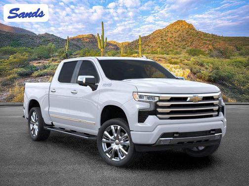Polar White Tricoat 2026 Chevrolet Silverado 1500 High Country