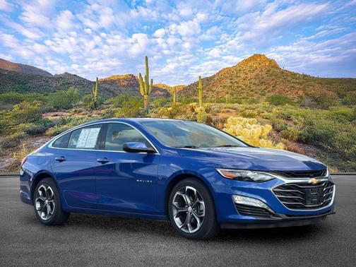 Riverside Blue Metallic 2023 Chevrolet Malibu FWD 1LT