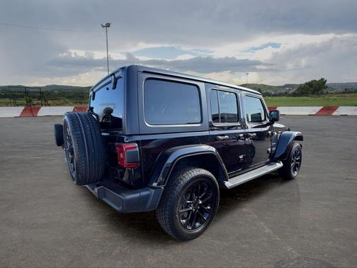 Black Clearcoat 2023 Jeep Wrangler 4xe Sahara