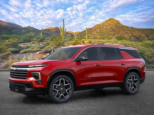 Radiant Red Tintcoat 2026 Chevrolet Traverse High Country