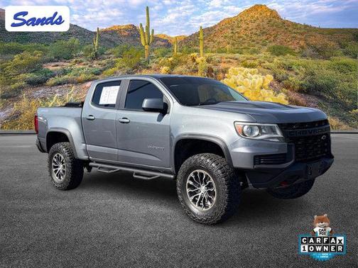 Satin Steel Metallic 2022 Chevrolet Colorado ZR2