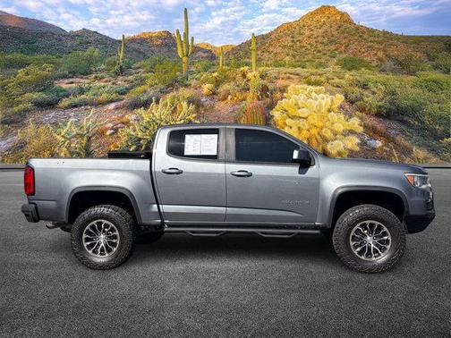 Satin Steel Metallic 2022 Chevrolet Colorado ZR2