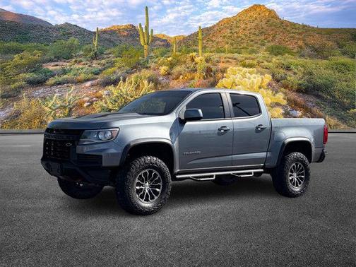 Satin Steel Metallic 2022 Chevrolet Colorado ZR2