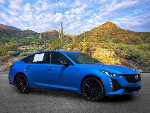 Coastal Blue Metallic 2024 Cadillac CT5-V V-Series