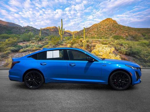 Coastal Blue Metallic 2024 Cadillac CT5-V V-Series