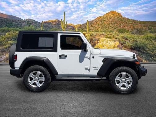 Bright White Clearcoat 2020 Jeep Wrangler Sport S
