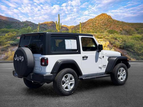 Bright White Clearcoat 2020 Jeep Wrangler Sport S