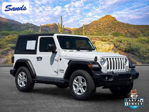 Bright White Clearcoat 2020 Jeep Wrangler Sport S