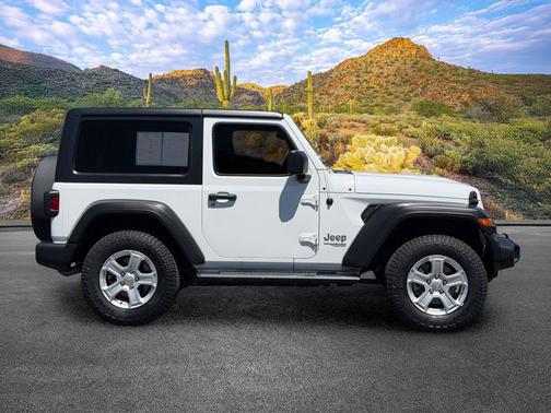 Bright White Clearcoat 2020 Jeep Wrangler Sport S