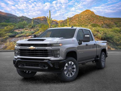 Sterling Gray Metallic 2026 Chevrolet Silverado 2500 Custom
